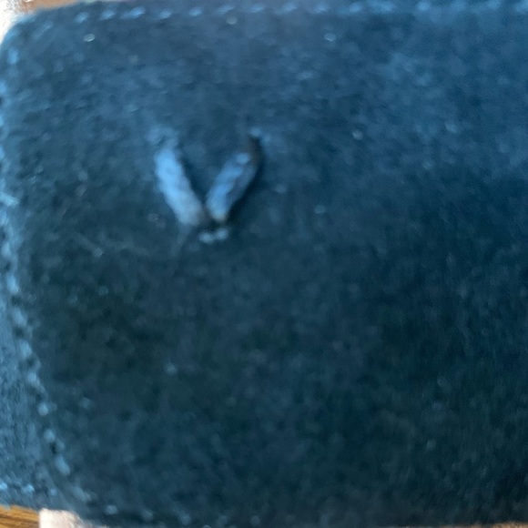 Vionic Bayu Black Wedge Suede Sandals NWOT Size 7 - Picture 7 of 11